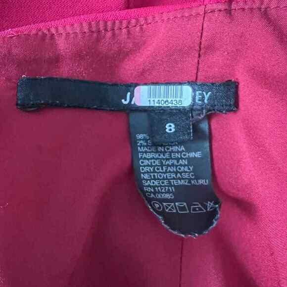 Jaygodfray Women's Daisy True Red Sleeveless Dress Size 8 - Picture 2 of 11